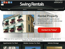 Tablet Screenshot of apartmentsforrentgalesburg.com